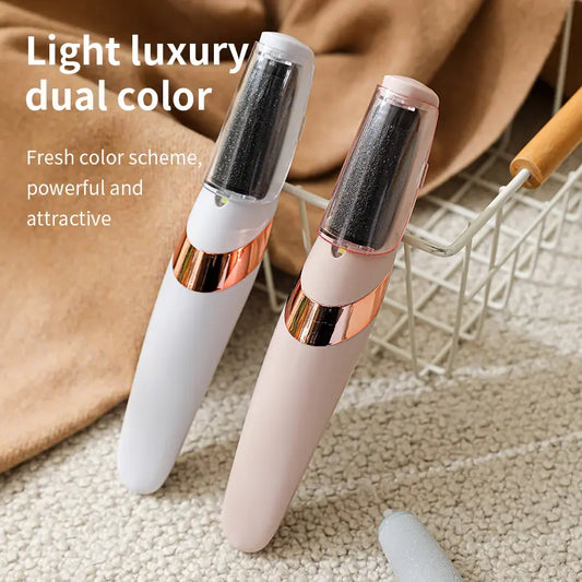 Electric Feet Callus Remover,Portable Electronic Foot File Pedicure Tools,Waterproof Foot Scrubber File,Pedi Foot Care for Dead,Hard Cracked Dry Skin Manicure Nail Nail Care Cutics Nail Art