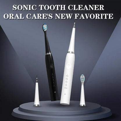 Ultrasonic Dental Plaque Remover for Humans & Pets - Professional Teeth Cleaning Kit for Tartar & Stain Removal, Safe & Gentle Electric Toothbrush for Cats, Dogs and People #Summervibes