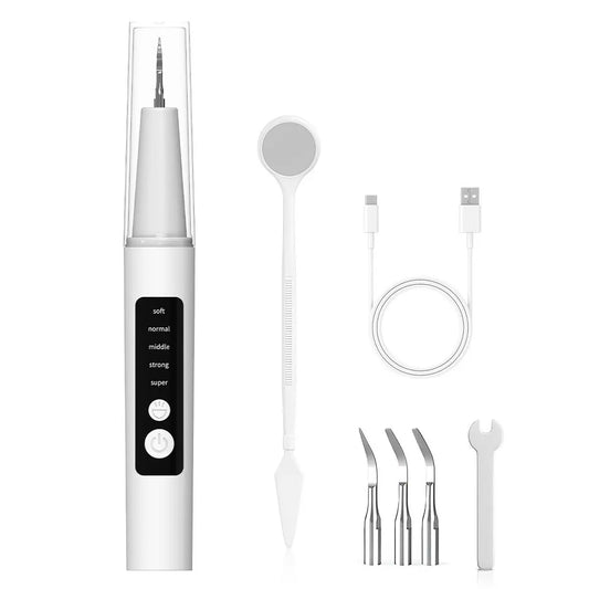 Ultrasonic Dental Plaque Remover for Humans & Pets - Professional Teeth Cleaning Kit for Tartar & Stain Removal, Safe & Gentle Electric Toothbrush for Cats, Dogs and People #Summervibes